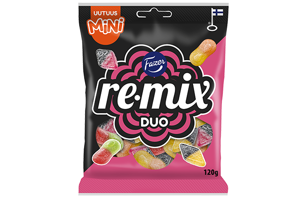 Remix Mini Duo karkkipussi 120g