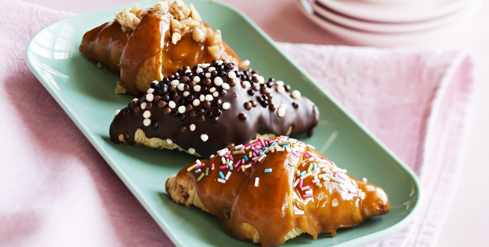 Kuorrutetut croissantit