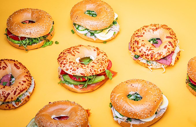 Fazer Lemppari Paahtobagelit