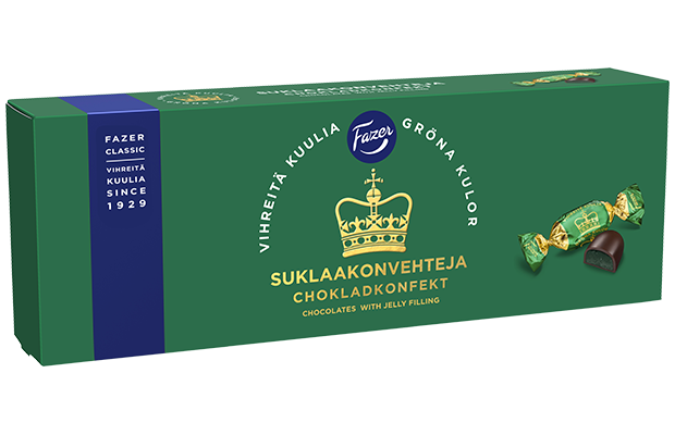 Vihreitä Kuulia suklaakonvehteja 320 g