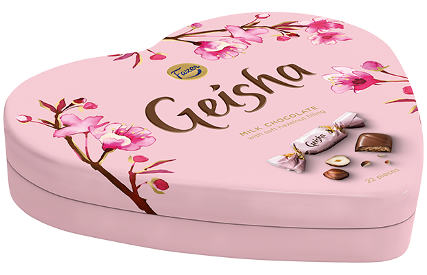 Geisha 158 g chocolates in tinbox