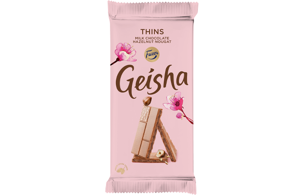 Geisha Thins chocolate tablet 93g