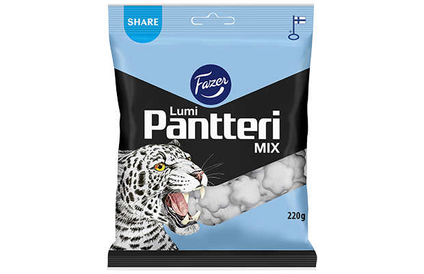 Lumi Pantteri karkkipussi 220g