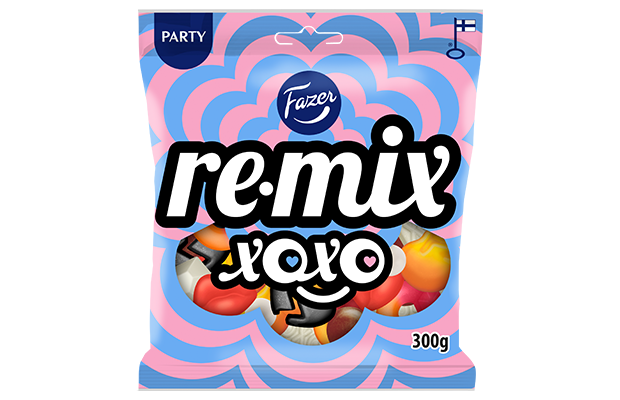 Remix XOXO karkkipussi 300g