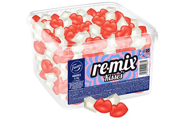 Remix Kisses irtokarkki 2,2kg