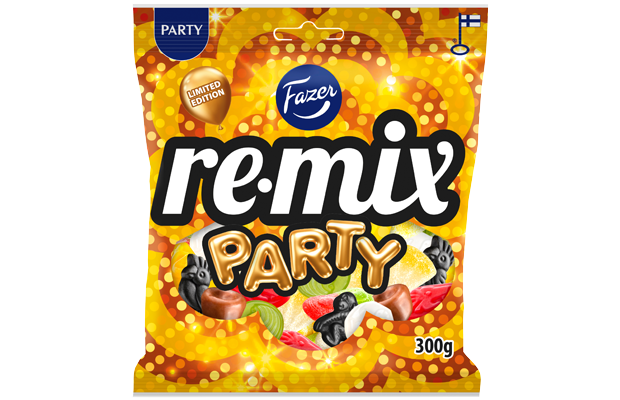 Remix Party mix karkkipussi 300g