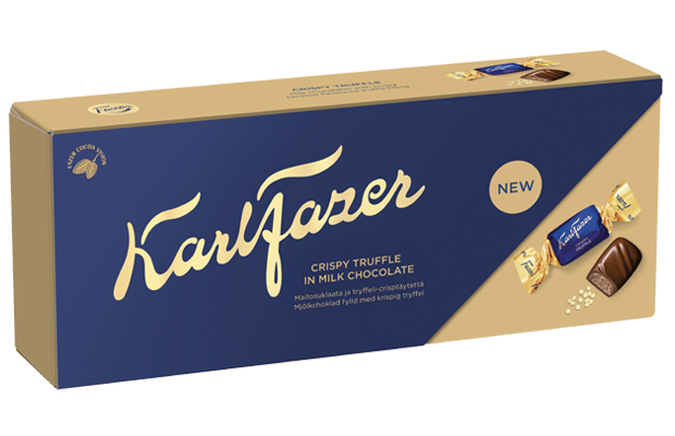 Karl Fazer Tryffelicrisp suklaakonvehti 250g