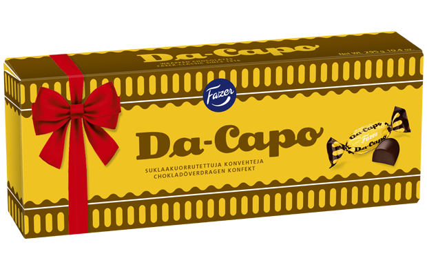 Da Capo 295g suklaakonvehteja