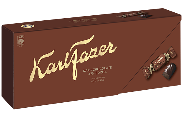 Karl Fazer Tumma suklaa 47 % cocoa 270 g 