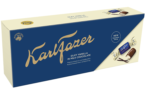 Karl Fazer Silky Vanilla suklaakonvehti 270g
