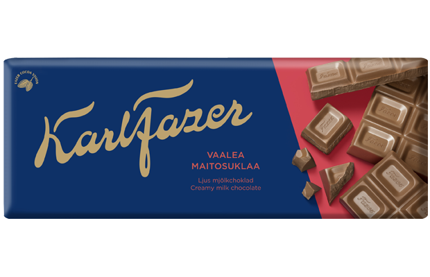 Karl Fazer vaalea maitosuklaalevy 180g
