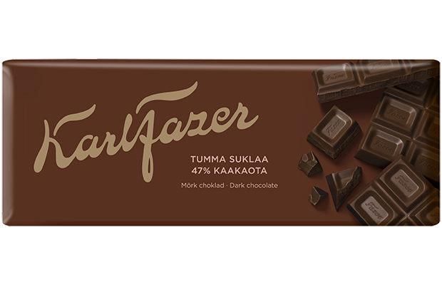 Karl Fazer dark chocolate tablet 180g