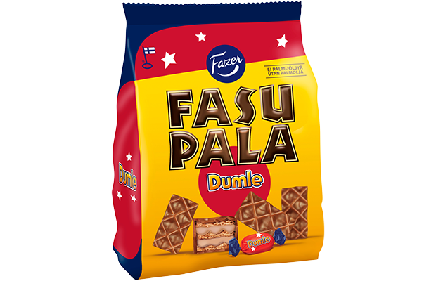 Fasupala Dumle wafer biscuit 175g x9