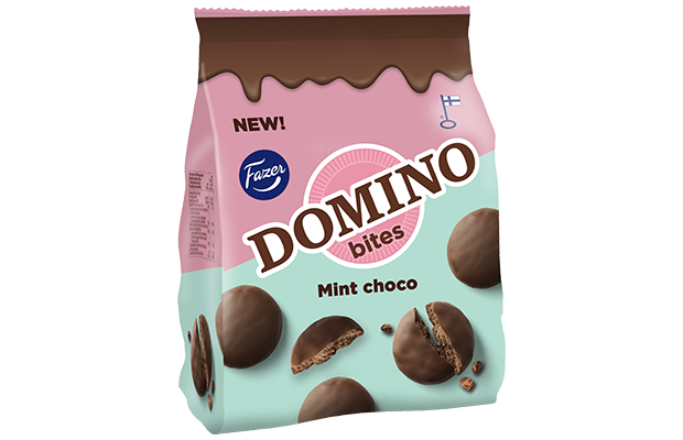 Domino Bites Mint Choco herkuttelukeksi 185g x7