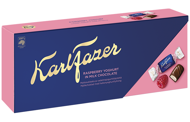 Karl Fazer Raspberry yoghurt 270 g
