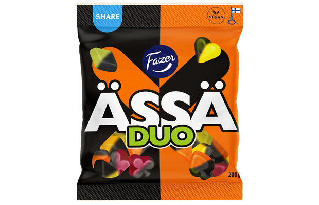 Ässä Duo karkkipussi 200g