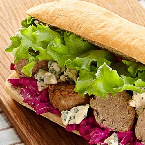 Lihapulla-punajuuri Ciabatta