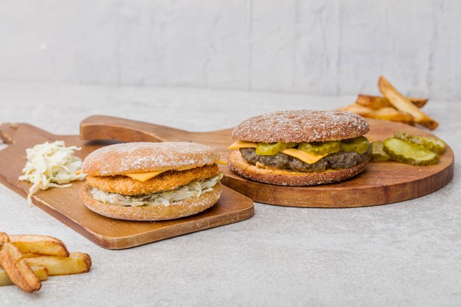 Eväsleivät ja burgerit