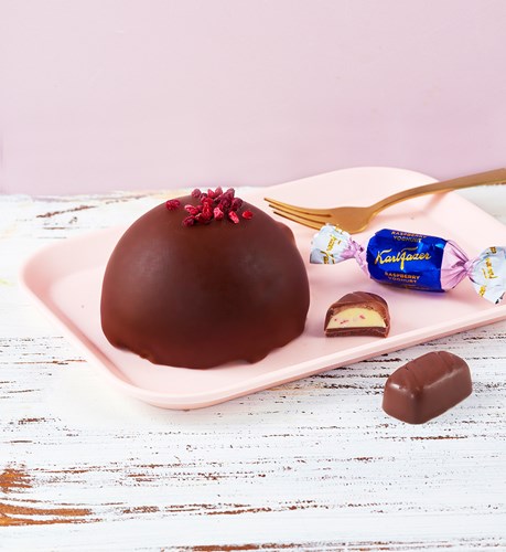 Talven uutuusmaku; Fazer Vadelmajogurtti -mousseleivos 2 kpl pakkauksessa