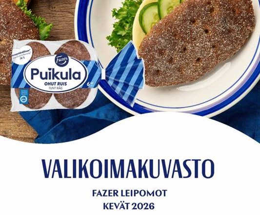 Leipomotuotteiden valikoimakuvasto 9/2025-1/2026