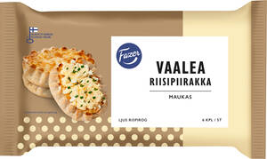 Fazer Vaalea Riisipiirakka 6kpl 420g