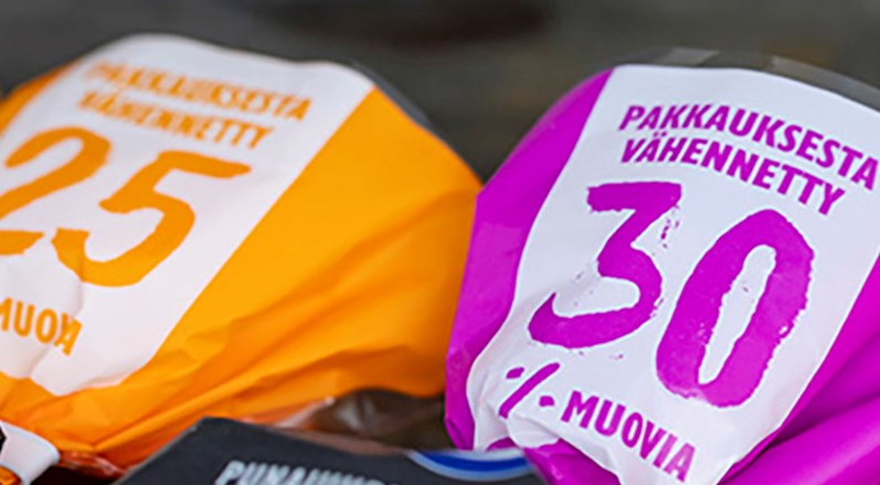 Olemme vähentäneet muovia jo 52 miljoonan leipäpussin verran.