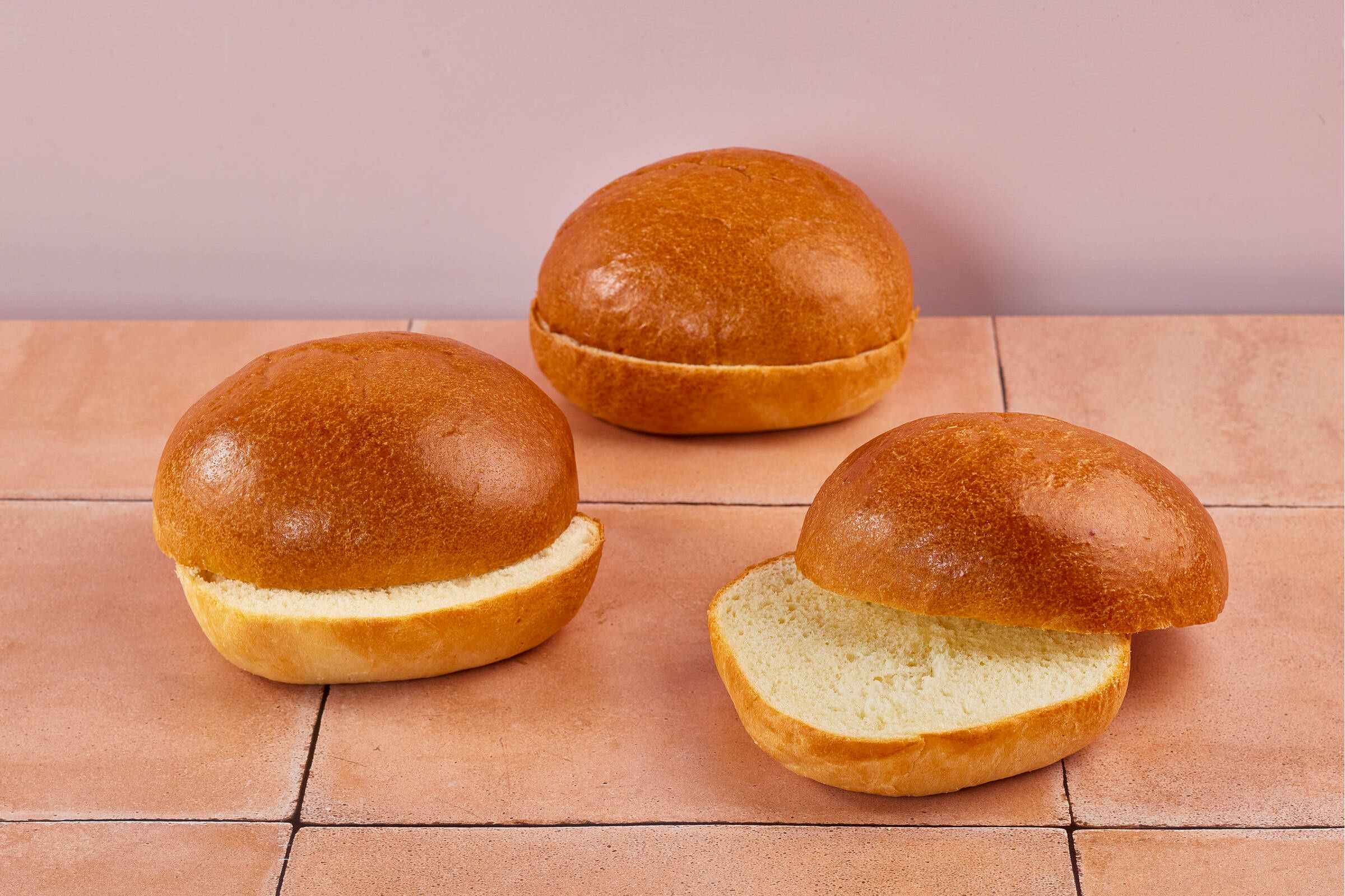 Fazer Briossi Hampurilaissämpylä 24 x 80g, pakaste