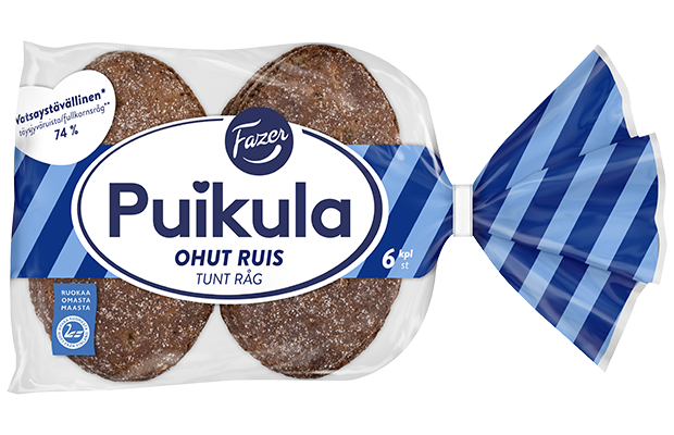 Fazer Puikula Ohut ruis 6kpl 210g