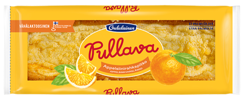 Oululainen Pullava Appelsiinirahkapitko