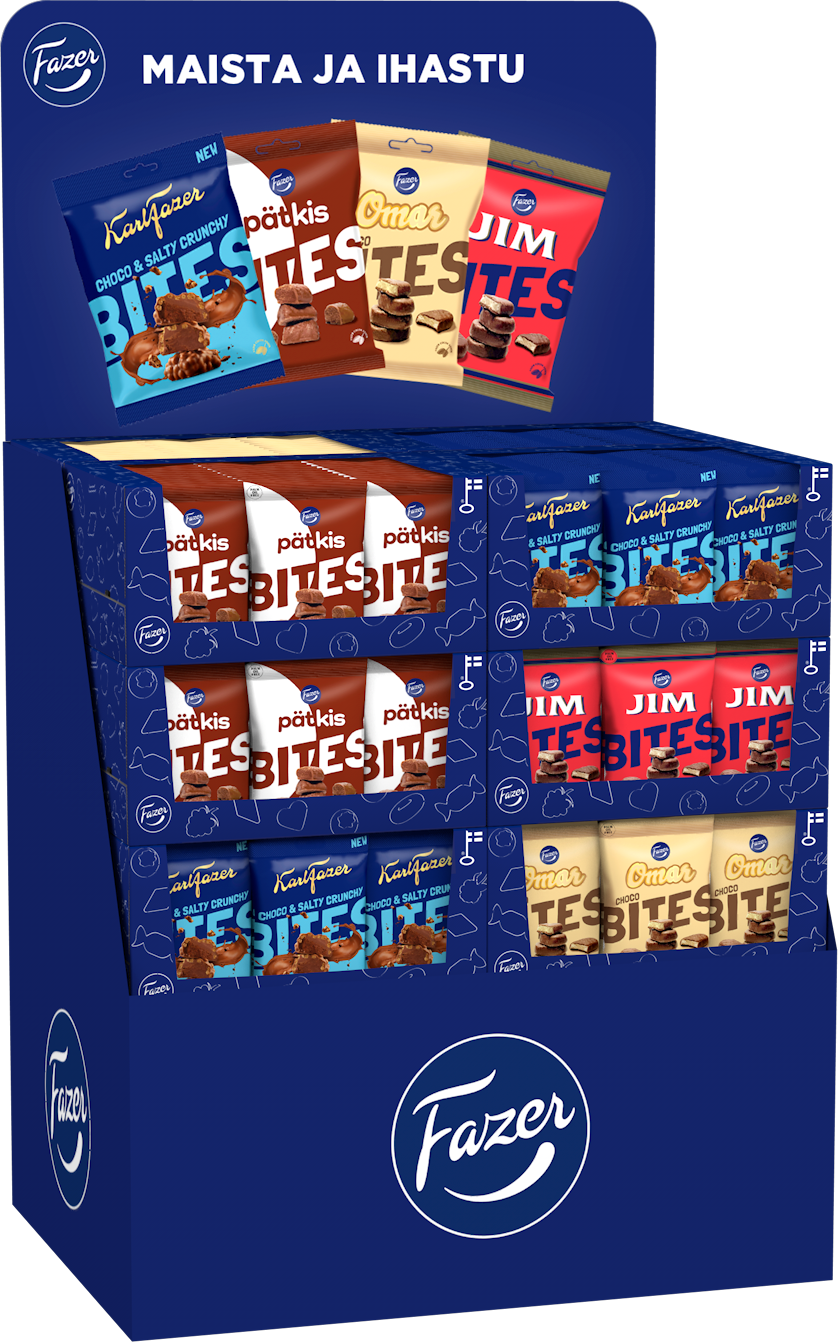 Bites pussit 94g x 288 MIXPL