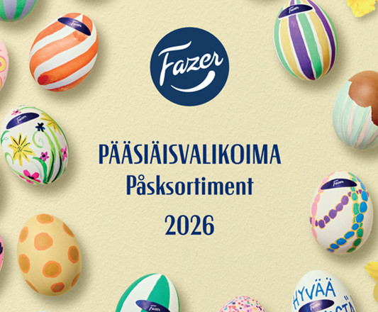 Pääsiäisen 2026 valikoimakuvasto