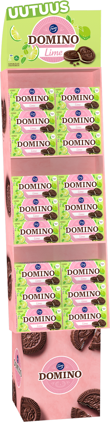 Domino Lime täytekeksi 350g x42 DSP