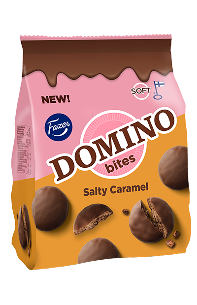 Domino Bites Salty Caramel herkuttelukeksi 185g