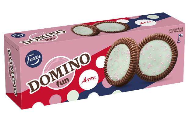 Domino Fun Avec indulgent biscuit 120g