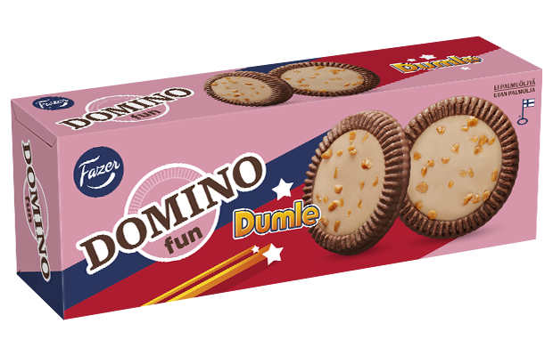 Domino Fun Dumle indulgent biscuit 120g