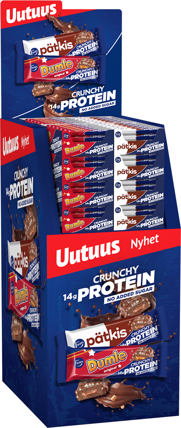 Pätkis & Dumle Protein bar 45gx300 2var MixQP