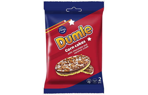 Dumle Corn cake 2-pack 33g