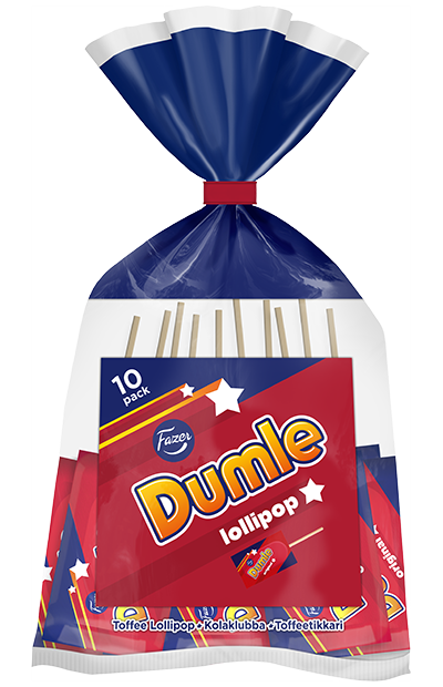 Dumle lollipop bag 10 x 10 g