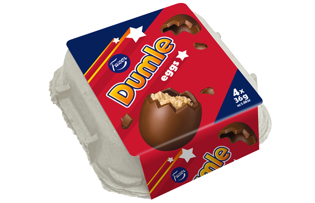 Dumle Mousse egg 4-pack 144g