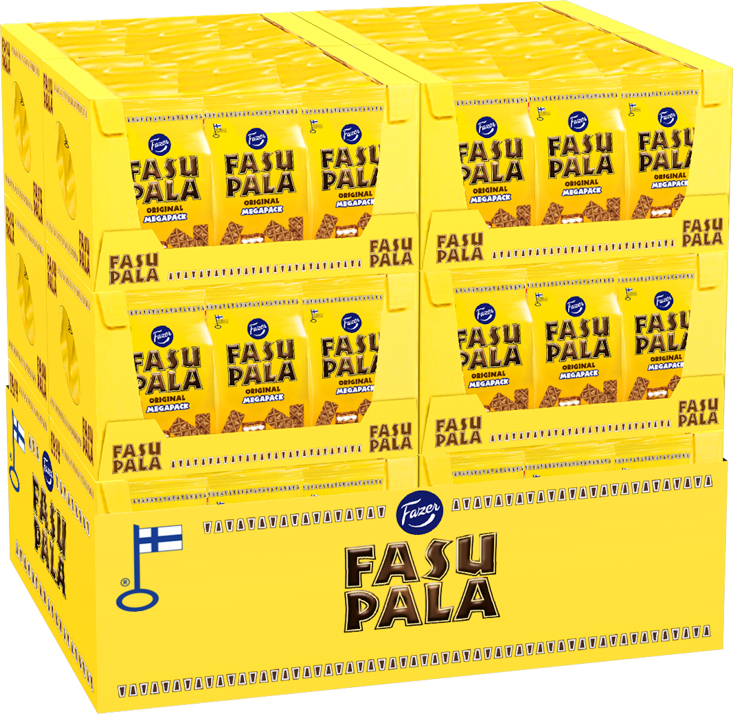 Fasupala Original Megapack vohvelikeksi 355g x108 PL