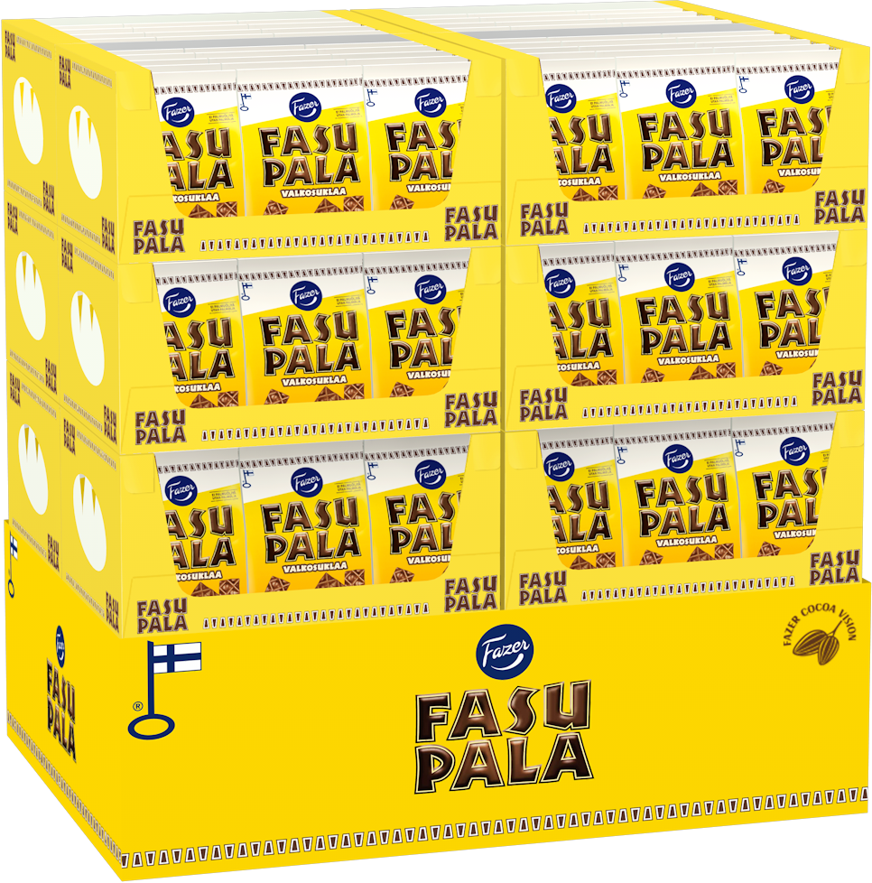 Fasupala Valkosuklaa vohvelikeksi 199g