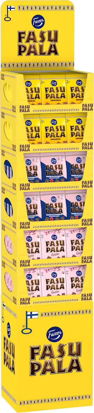 Fasupala vohvelikeksi 175/199g x144 3 var SekaPL