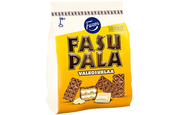 Fasupala White Chocolate wafer biscuit 199g