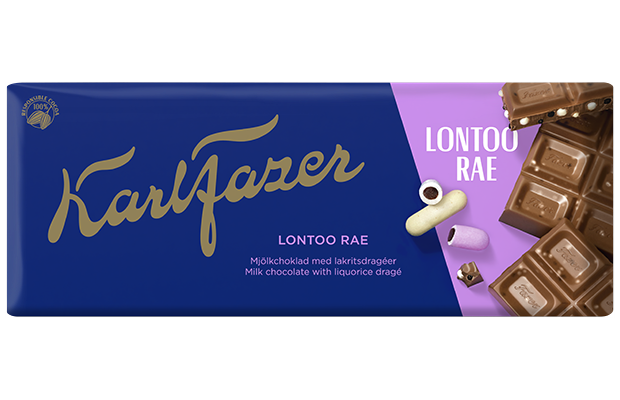 Karl Fazer Lontoon rae suklaalevy 180 g