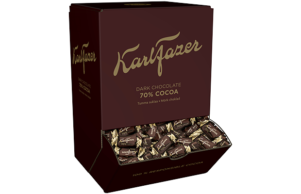 Karl Fazer 70 % Dark chocolate 3kg