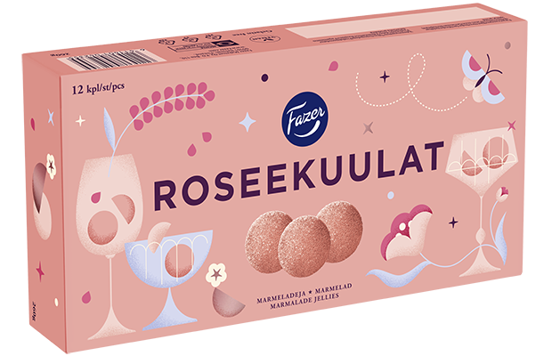 Rosé Jellies candy box 260g