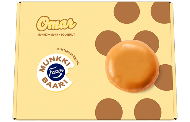 Fazer Omar doughnut 12 x 100g