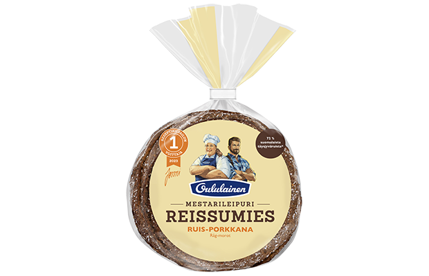 Oululainen Reissumies Mestarileipuri Rye-carrot 4pcs 235g