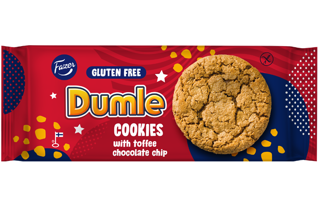 Fazer Dumle Cookies 140g Gluten free