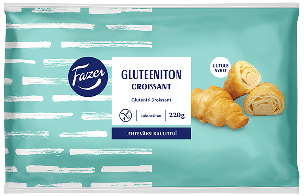 16 x Fazer Gluten-Free Croissant 4pcs 220g
